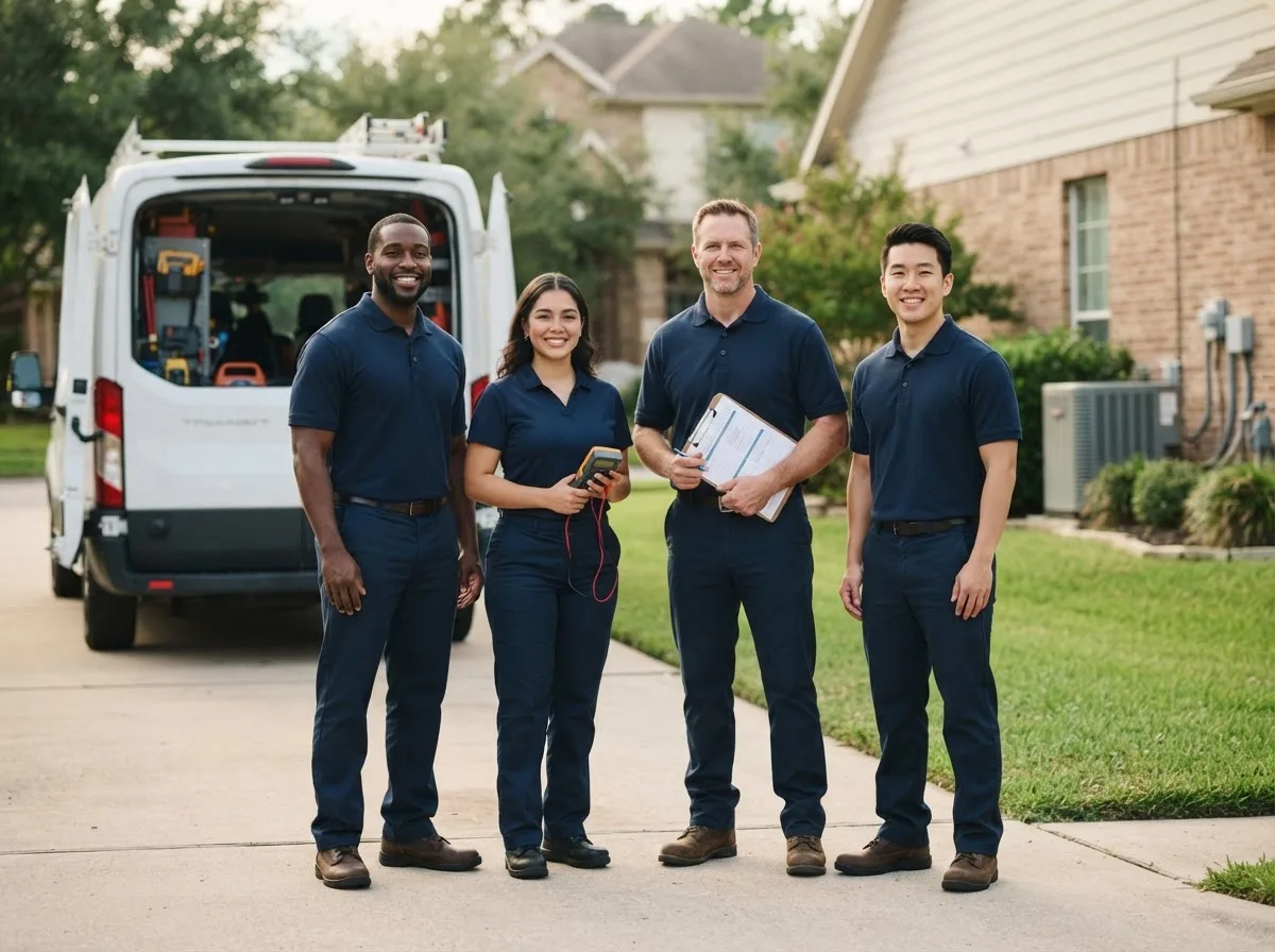 Certified HVAC technician near Knott, TX